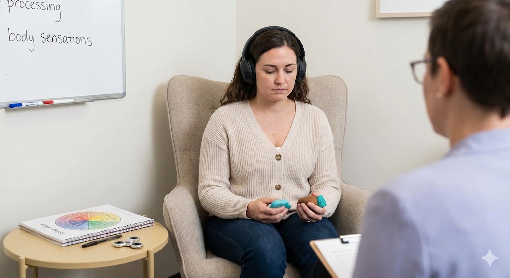 EMDR therapy for autism ADHD alexithymia interoceptive awareness