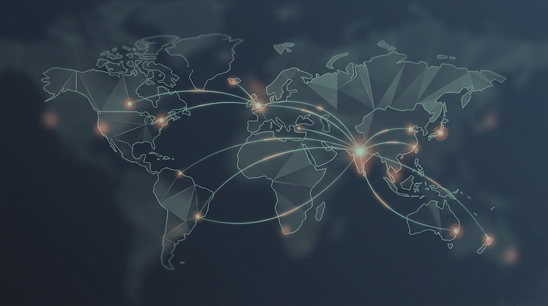 World map concept showing online EMDR therapy connecting international clients across multiple time zones with Dr. Antonio D'Costa in India.